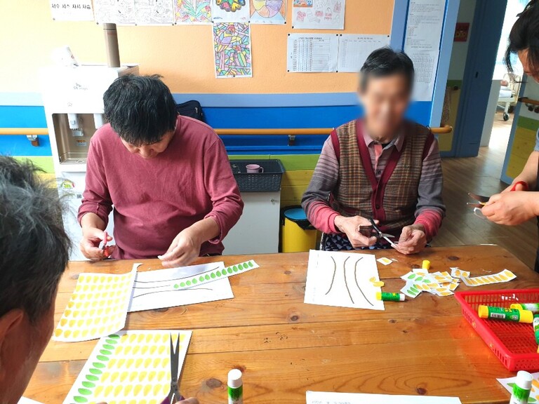 인지프로그램 [개나리 만들기] 2