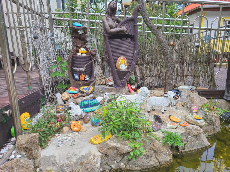 남양주힐링케어 요양원 연못