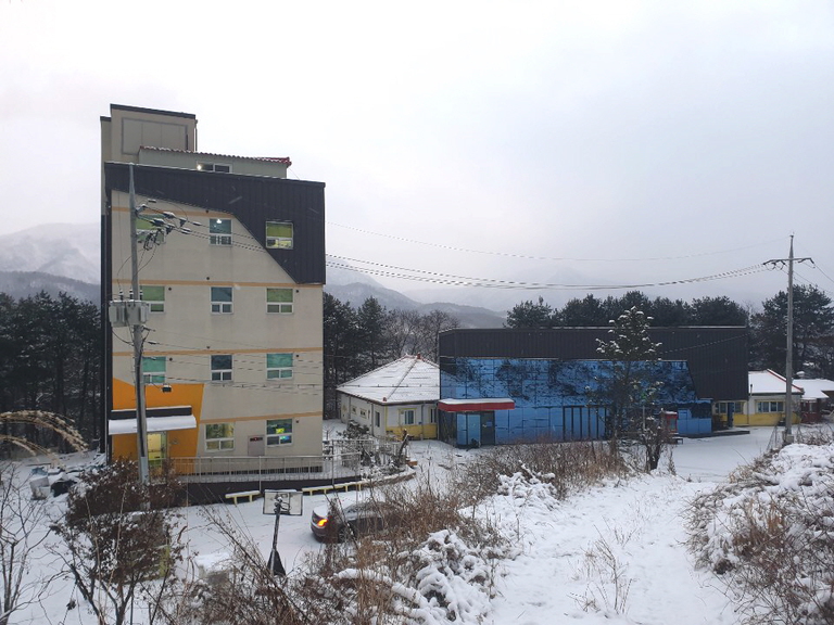 요양원에 눈이 왔어요~! 02